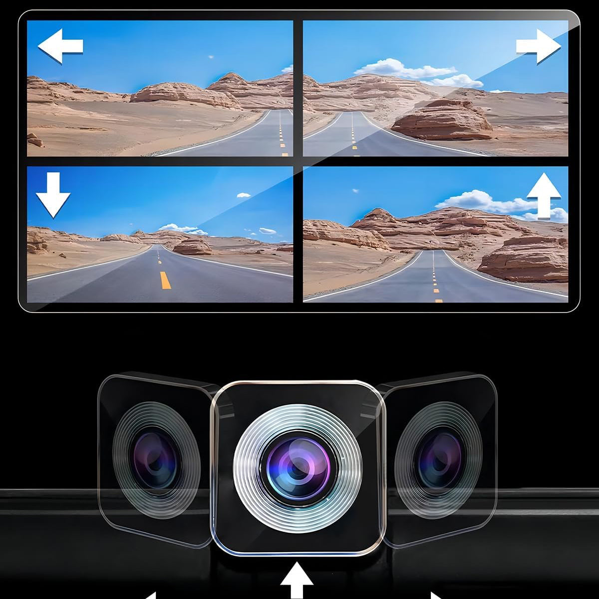 Android Auto 10,26" CarPlay-Bildschirm fürs Auto